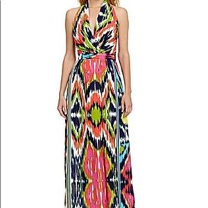 Gibson Latimore Halter Maxi Dress